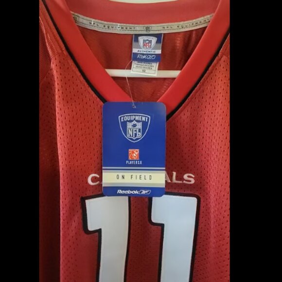 Larry Fitzgerald Reebok Authentic Cardinals Jersey #11 NWT tags stitched 52 XL - Picture 3 of 12